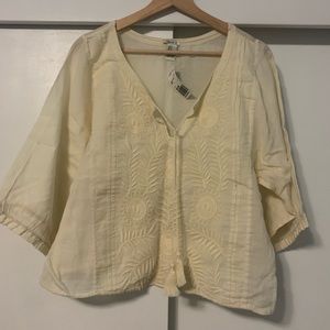 Forever 21 cream top